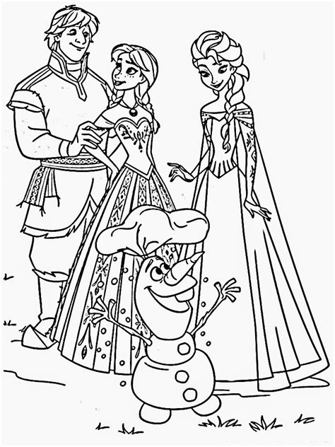 Frozen coloring pages are a fun way for kids of all ages to develop creativity, focus, motor skills and color recognition. Free Printable Frozen Coloring Pages for Kids - Best ...