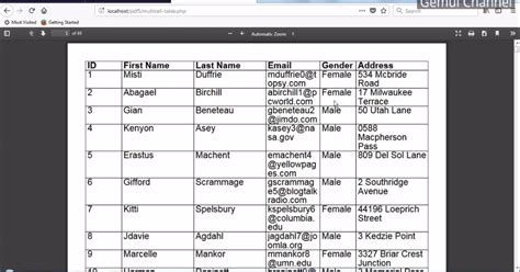 Php Fpdf Use Text Wrapping In Table With Multicell Table