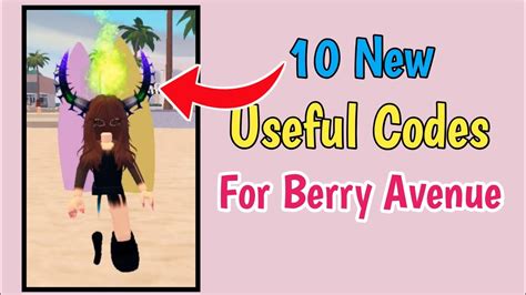 10 Berry Avenue Useful Codes 2024 Most Demanded Codes For Berry
