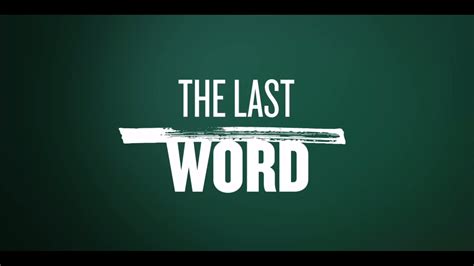 🎬 The Last Word Trailer Coming To Netflix September 17 2020