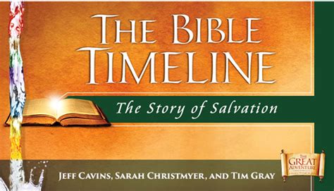 The Bible Timeline The Story Of Salvation Morning Session Sacred