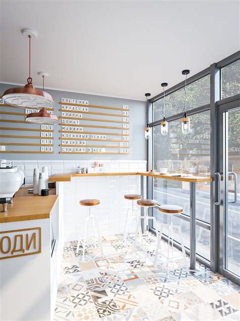 Modern And Minimalist Coffee Shop Interior Homemydesign