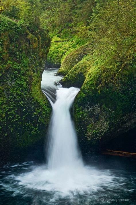 Punchbowl Falls Columbia River Gorge Oregon C Greg Vaughn Amazing
