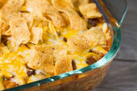 Easy Vegetarian Frito Pie Casserole Recipe