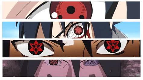 Naruto A Complete List Of Sasuke Uchihas Eyes