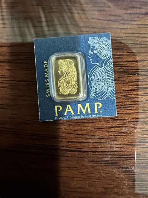 1-1 Gram PAMP Gold Bar Suisse Fortuna From 25 g Veriscan Multipack 999.