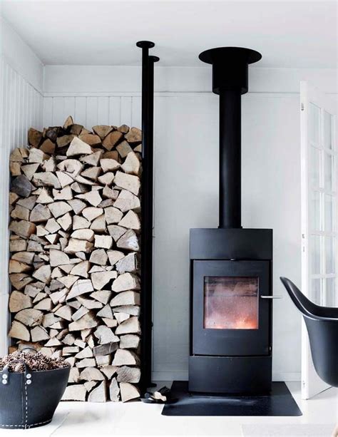 42 Lovely Scandinavian Fireplace To Rock This Year Scandinavian