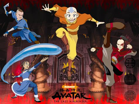 Avatar Group Avatar The Last Airbender Wallpaper 915863 Fanpop