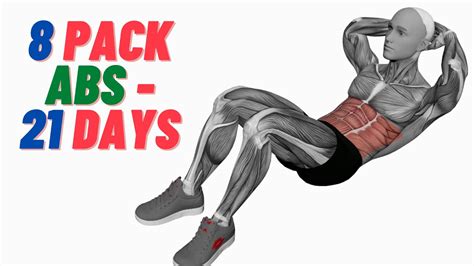Get Your 8 Pack Abs In 21 Days Intense Abs Workout Youtube