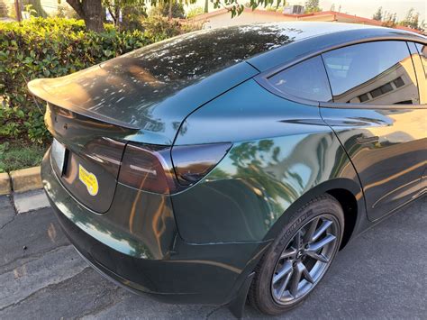 2022 Tesla Model 3 Lr Gloss Green Tesla Motors Club