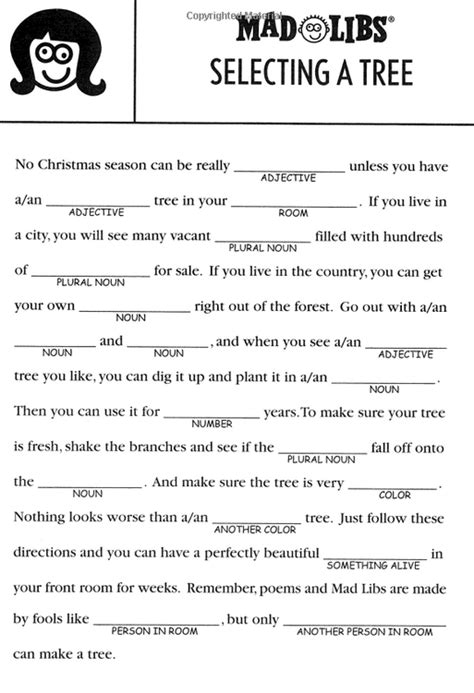 Christmas Fun Mad Libs Great Use For A Center Game Kids Mad Libs