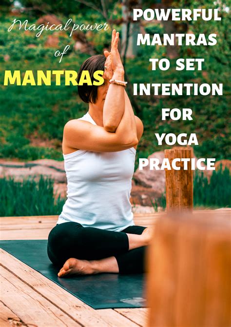 Powerful Mantras To Set Intention For Yoga Practice Beginner Poses Yoga Poses For Beginners