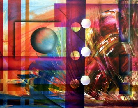 40 Aesthetic Geometric Abstract Art Paintings Bored Art