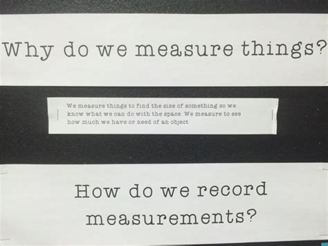 Room 4s Learning Lounge What Does It Mean To Measure