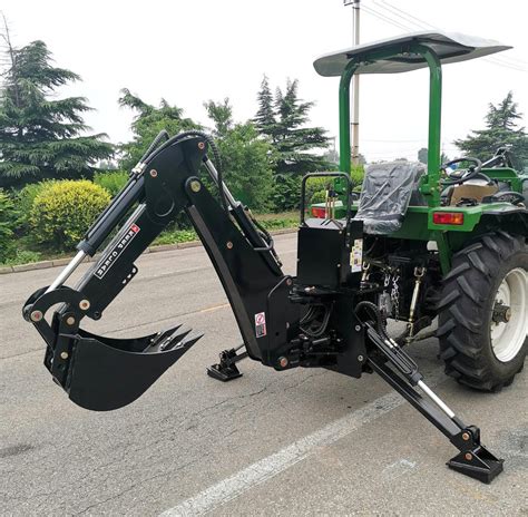 3 Point Hitch Pto Drive Bh6600ht Hydraulic Backhoe Excavator Attachment