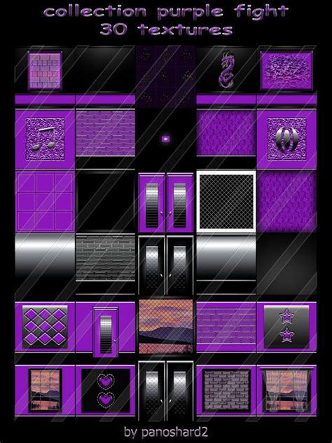 Collection Purple Fight Textures For Imvu Rooms Panoshard Manufacture And Sale Textures