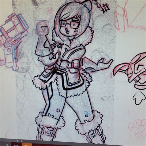 hoping to sneak in one more entry into the trinquette overwatch challenge mei s the cutest