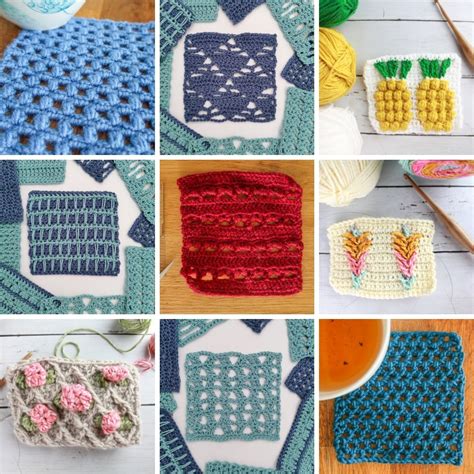 30 Unique Crochet Stitch Patterns | Knitting with Chopsticks