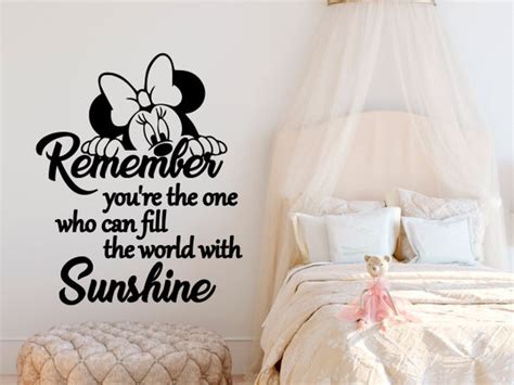 Remember Youre The One Quotes Minnie Mouse Minnie Etsy