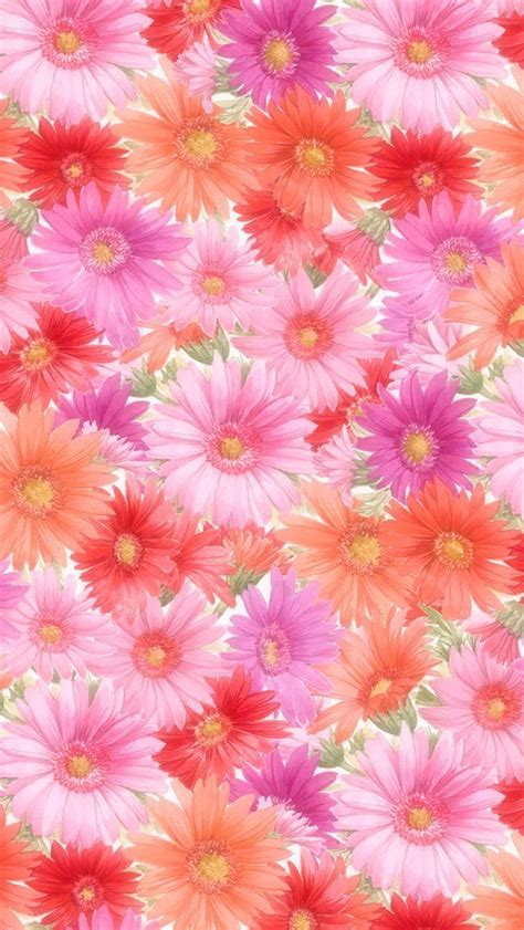 Pink Flowers Iphone 5 Wallpaper 640x1136