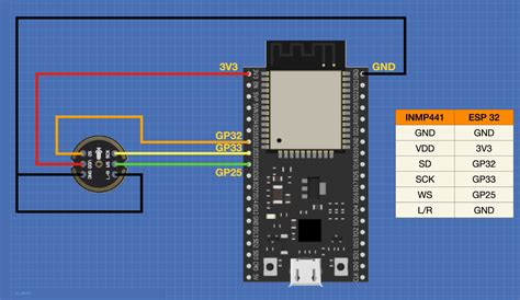 I2s Interface Inmp441 Mems High Precision Low Power Ultra Small Volume