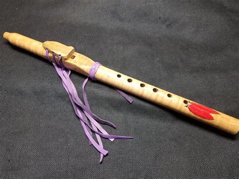 Native American Style Flute In The Key Of A Sharp At 432 Hz Etsy