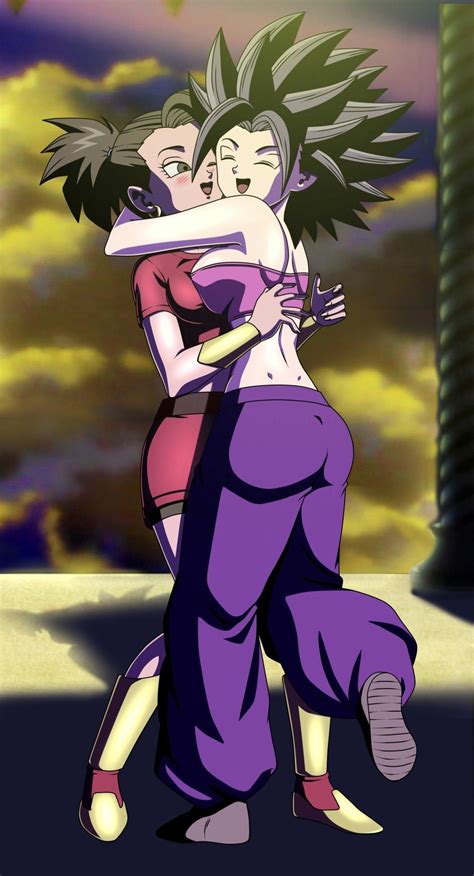 Kale And Caulifla Dragon Ball Super Manga Dragon Ball Super Wallpapers