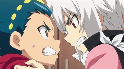 El rencuentro shu x valt beyblade burst (completa). Valt vs Shu