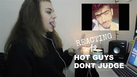 Hot Guys Dont Judge Me Challenge Reaction ~ Hailey Jade ♡ Youtube
