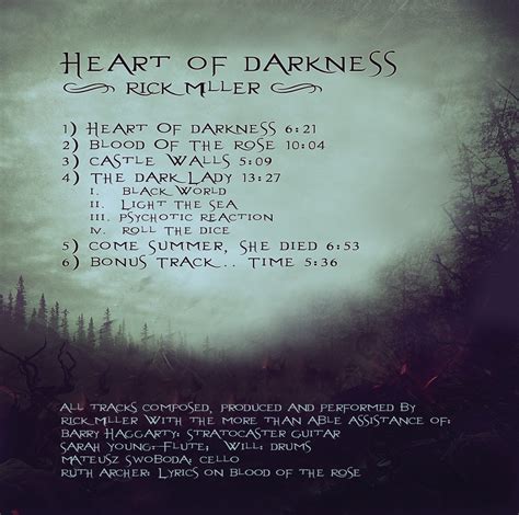 Heart Of Darkness Rick Miller