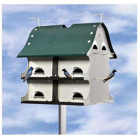 Purple Martin American Barn 12 Expandable Round Pole 669534 Bird Houses And Feeders At