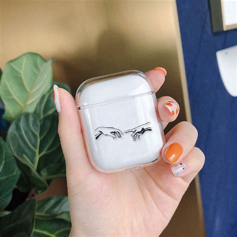 Hands Airpods Pro Cases Clear Airpod 2 Pro Case Airpod Case Etsy