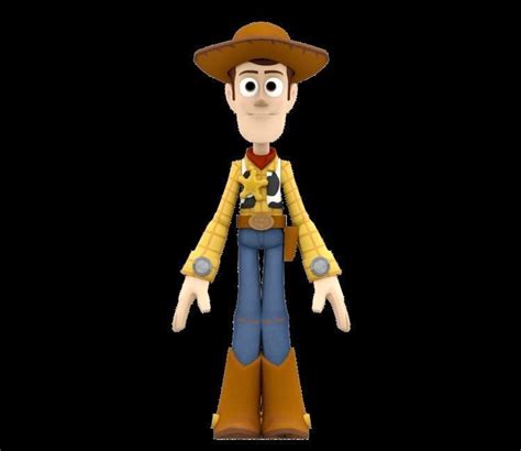 3d Model Toy Story Woody Cgtrader
