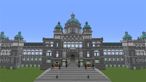 Victoria Bc Parliament Building In Minecraft By Megamidbus On Deviantart