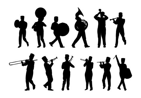 Marching Drum Silhouette