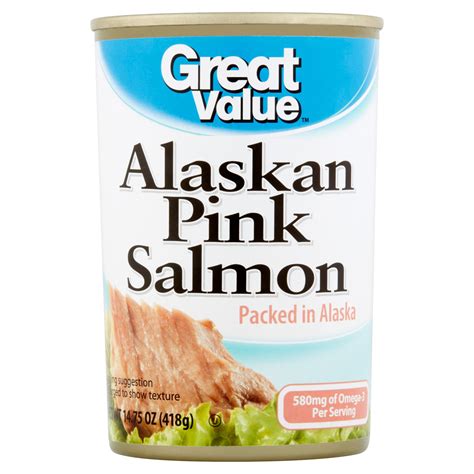 Great Value Alaskan Pink Salmon 1475 Oz