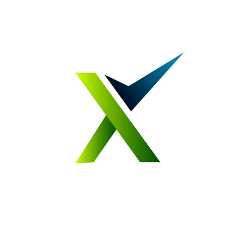 Letter X Logo Check Mark Logo Design Concept Template 610174 Vector