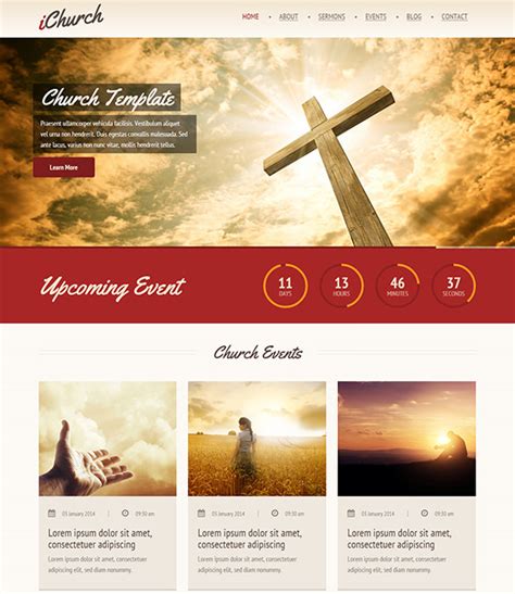 Free Church Websites Templates Web Do You Want To See The Best Church Websites Because Youre In