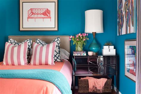 Caribbean Colors In A Small Bedroom Hgtv