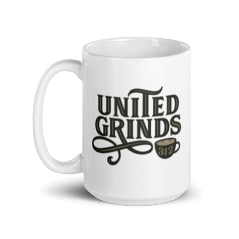 15 Oz Coffee Mug United Grinds United Grinds
