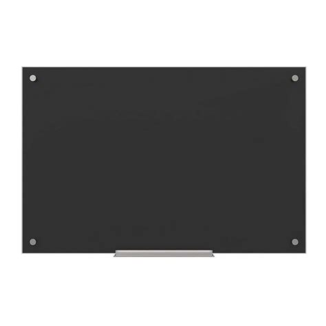 This Black Glass Dry Erase Board Is A Perfect And Functional Solution For The Frequent And Heavy