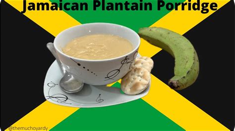 Real Jamaican Plantain Porridge 🫕 Jamaicanfood Plantain Plantainporridge Youtube