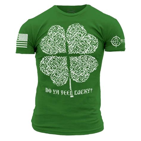 Lil Red Danger Feel Lucky Lucky Shirt Mens Tops Mens Tshirts