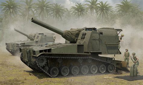 M55 203mm Self Propelled Howitzer