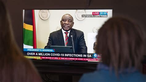 In an address to the nation monday night, president cyril ramaphosa ordered south africans to stay in their homes, apart from to seek medicine or medical. Cyril Ramaphosa Live Now : South Africa Extends Lockdown ...