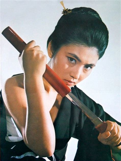 Pulp International 1969 Promo Image Of Japanese Actress Meiko Kaji