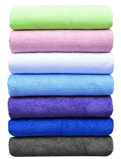 Unlike traditional towels you simply pat yourself towels will quickly dry when hanging to help prevent the formation of mildew and odors. Sunland 81.3cmx152.5cm Large Microfiber Bath Towel Beach ...
