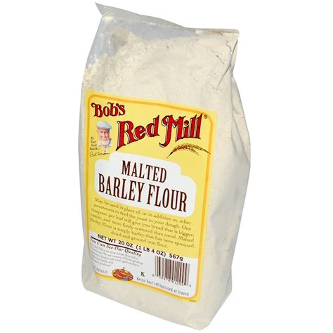 Bobs Red Mill Malted Barley Flour 20 Oz 567 G Iherb
