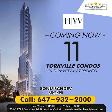 Coming Now 11 Yorkville Condos In Downtown Toronto Newest Condo