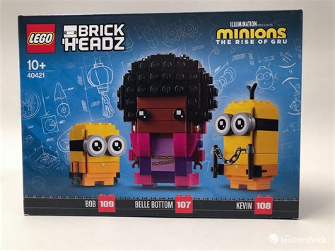 Lego Brickheadz Minions 40420 Gru And 40421 Belle Bottom Review